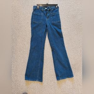 Free Assembly Slim Flare jeans with front patch pockets